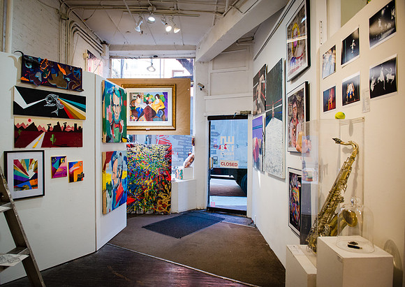 First Friday Pop Up Art Show & Music Showcase - Ward Nasse Gallery - SOHO NYC - May 2015