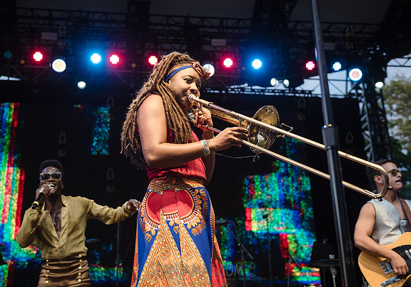 Cimafunk - NYC SummerStage - La India - Rumsey Playfield Central Park - NYC - 2019