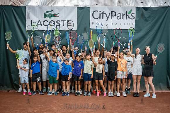 CPF Play - Lacoste Tennis Clinic - Sutton East Tennis Club - NYC