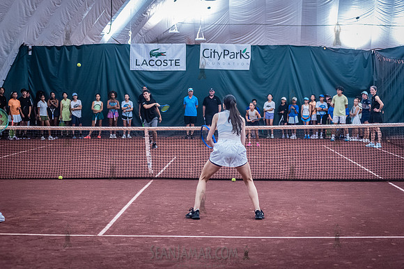 CPF Play - Lacoste Tennis Clinic - Sutton East Tennis Club - NYC