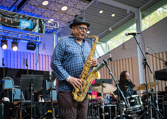 Bill Saxton Harlem Allstars - NYC SummerStage - CPJF - Jazz At L