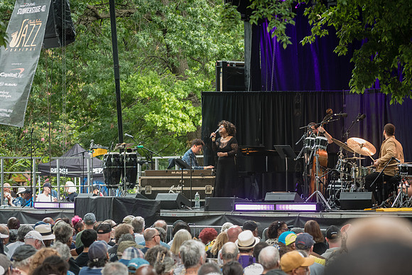 Vanisha Gould - NYC SummerStage - CPJF - Ravi Coltrane - Tomkins