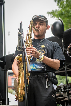 Kassa Overall - NYC SummerStage - CPJF - Ravi Coltrane - Tomkins