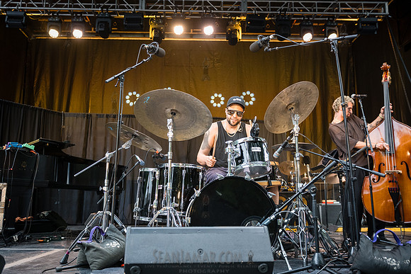 Kassa Overall - NYC SummerStage - CPJF - Ravi Coltrane - Tomkins