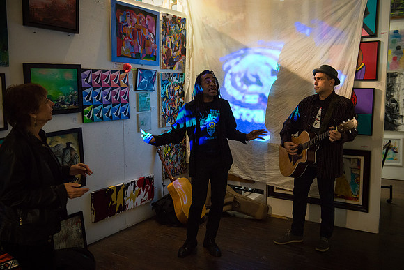 First Friday Pop Up Art Show & Music Showcase - Ward Nasse Gallery - SOHO NYC - May 2015