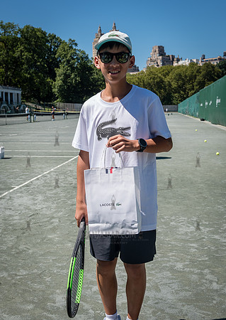 CPF Play - Lacoste Foundation Tennis Clinic - Central Park Tenni