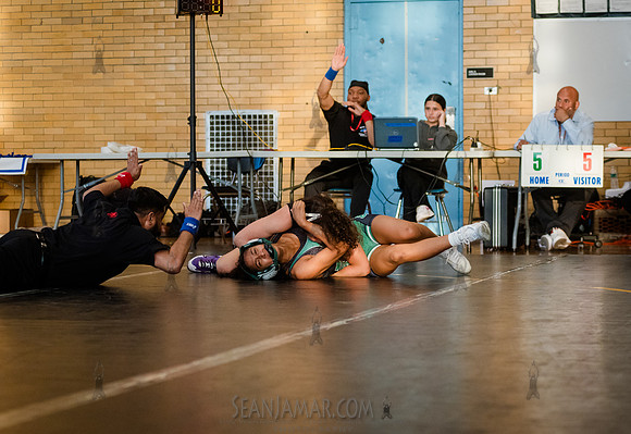 PSAL Girls Team Wrestling Championship - Grover Cleveland HS - N