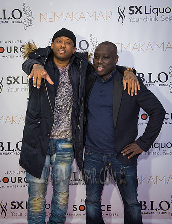 Maino & Chef Chek - BLO Restaurant Lounge - Grand Opening - NYC - 2015