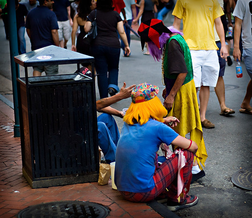RUE BOURBON CRACKHEADS
