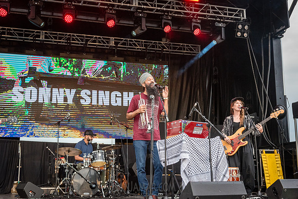 Sonny Singh - NYC SummerStage - DJ Rekha Basement Bhangra - Flus