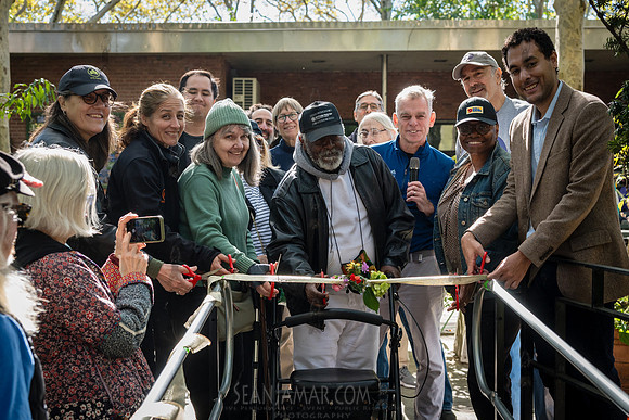 CPF Partnership For Parks - ADA Ramp Ribbon Cutting - Mfinda Kal