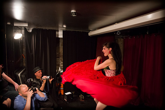 Hazel Honeysuckle - NY Pinup Club - December Burlesque