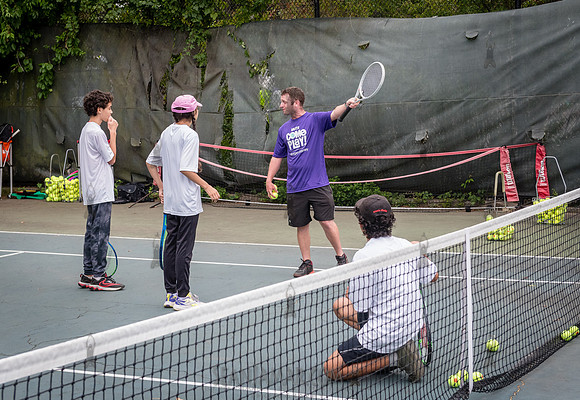 CPF Play - WTA + Morgan Stanley Come To Play Clinic - Cunningham