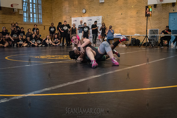PSAL Girls Team Wrestling Championship - Grover Cleveland HS - N