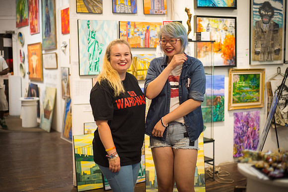 First Friday Pop Up Art Show & Music Showcase - Ward Nasse Gallery - SOHO NYC - Aug 2015