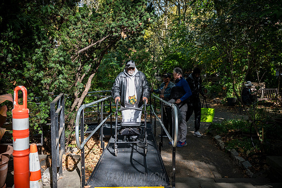 CPF Partnership For Parks - ADA Ramp Ribbon Cutting - Mfinda Kal