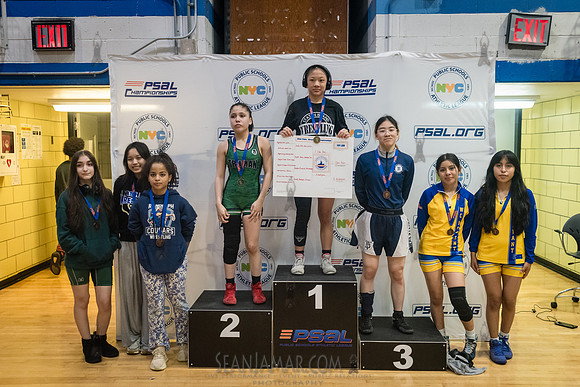 PSAL Girls Individual Championships - Harry S Truman HS - NYC -