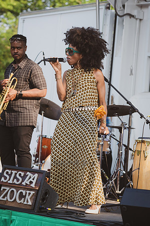 Sista Zock - NYC SummerStage - Gil Scott Heron Tribute - St Mary