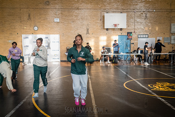 PSAL Girls Team Wrestling Championship - Grover Cleveland HS - N