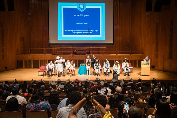 New Visions Humanities IV Graduation - Queens College Lefrak Con