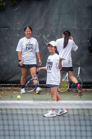 CPF Play - WTA + Morgan Stanley Come To Play Clinic - Cunningham