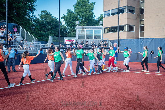 PSAL Softball Battle of the Boroughs - Columbia U Athletic Field - NYC - 2024