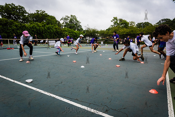 CPF Play - WTA + Morgan Stanley Come To Play Clinic - Cunningham