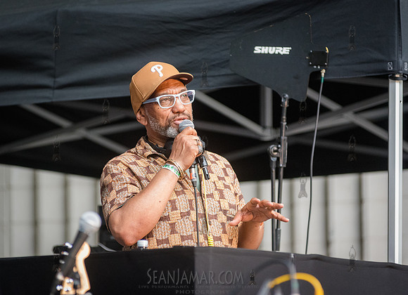 King Britt - NYC SummerStage - Blacktronica Festival - Marcus Ga
