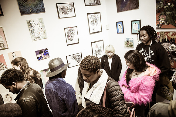First Friday Pop Up Art Show & Music Showcase - Ward Nasse Gallery - SOHO NYC - May 2015