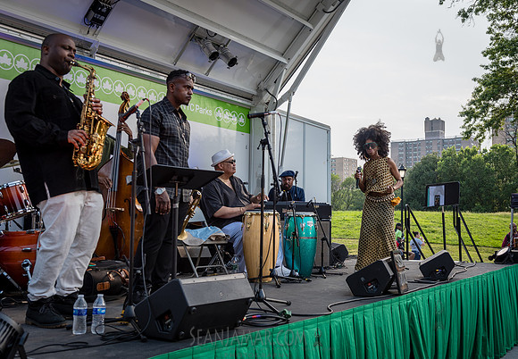 Sista Zock - NYC SummerStage - Gil Scott Heron Tribute - St Mary