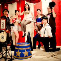 NY Pin Up Club - Circus Sideshow - Vintage Vanga Photography Studio - NYC - 2015