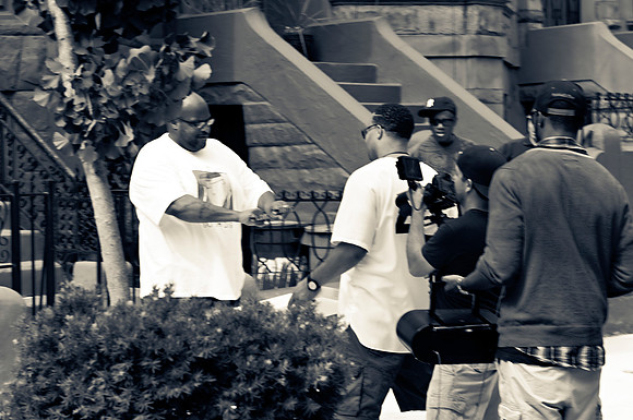 Eric Roberson & Chubb Rock in action