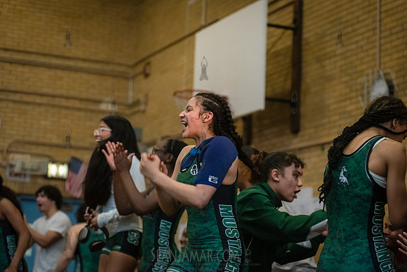 PSAL Girls Team Wrestling Championship - Grover Cleveland HS - N