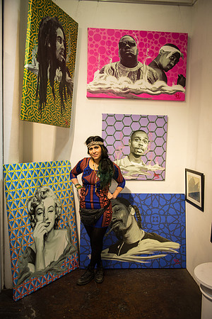 First Friday Pop Up Art Show & Music Showcase - Ward Nasse Gallery - SOHO NYC - May 2015