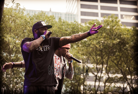 Black Thoughts Live Mixtape w/ Smith n Wesson - Roots Picnic - Bryant Park - NYC - 2016
