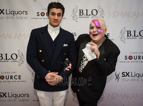 Dean John-Wilson - Fares Rizik - BLO Restaurant Lounge - Grand Opening - NYC - 2015