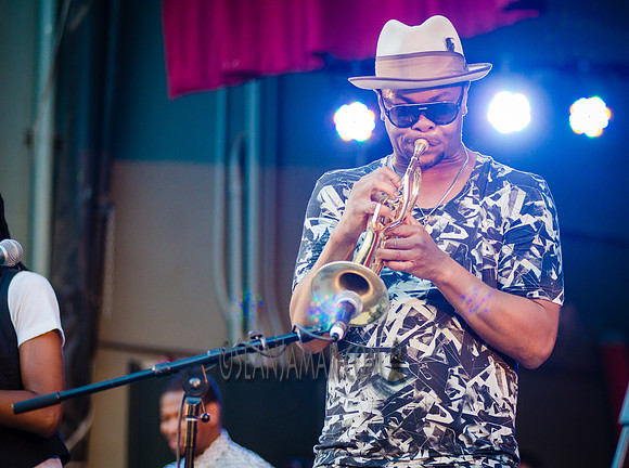 Maurice 'MoBetta' Brown - Soul In The Horn Summer Stage - Herbert von King Park - BK USA - 2016