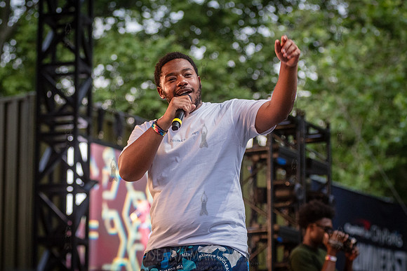 LaRussell - CPF SummerStage - T-Pains Mansion in Wiscansin Party