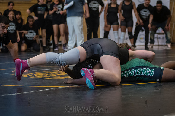 PSAL Girls Team Wrestling Championship - Grover Cleveland HS - N