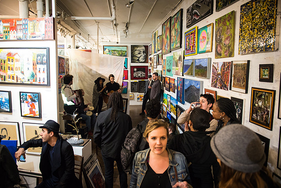 First Friday Pop Up Art Show & Music Showcase - Ward Nasse Gallery - SOHO NYC - May 2015