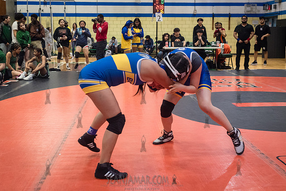 PSAL Girls Individual Championships - Harry S Truman HS - NYC -