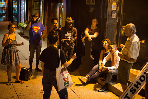 First Friday Pop Up Art Show & Music Showcase - Ward Nasse Gallery - SOHO NYC - Aug 2015