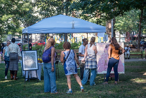 NYC SummerStage - Heath Gallery - We Outside Pop Up Exhibit - Ma