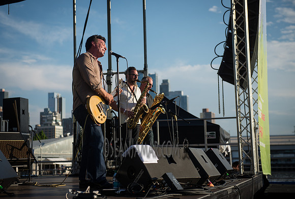 James Hunter Six - Soul Revue - Hudson River Stage - Pier 97 - NYC - 2016