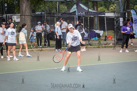 CPF Play - WTA + Morgan Stanley Come To Play Clinic - Cunningham