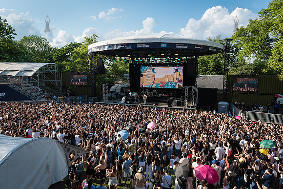 Yamie Safdie - NYC SummerStage - Morat - Rumsey Playfield - NYC