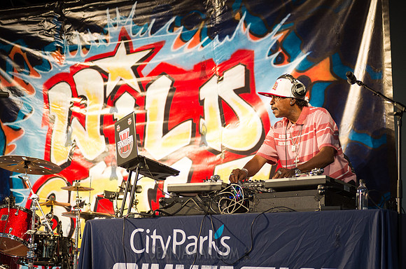 DJ Kevy Kev Rockwell - Wild Style 35th Anniversary Reunion - East River Park Amphitheater - NYC - 2018