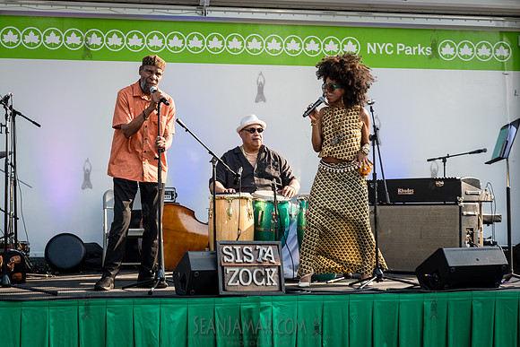 Sista Zock - NYC SummerStage - Gil Scott Heron Tribute - St Mary