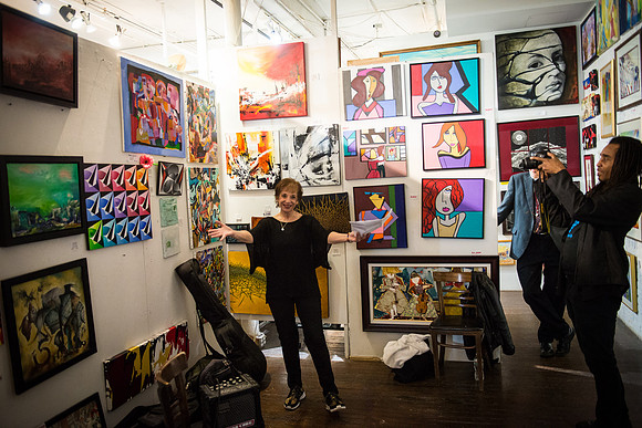 First Friday Pop Up Art Show & Music Showcase - Ward Nasse Gallery - SOHO NYC - May 2015