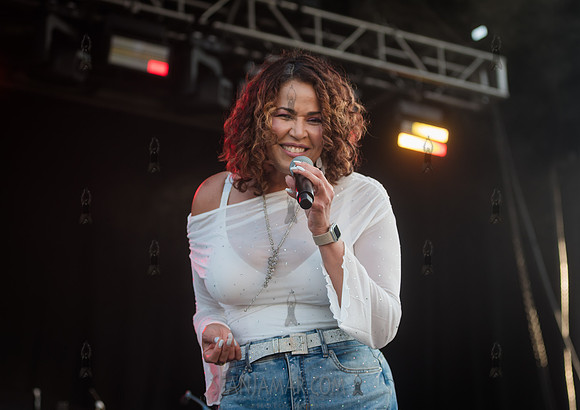 Judy Torres - NYC SummerStage - La Sonora Poncena - Stapleton Wa